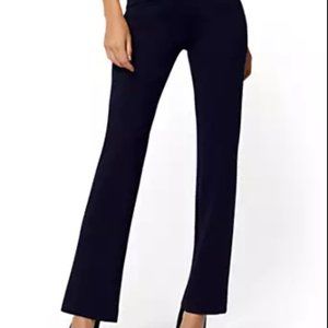 PETITE HIGH-WAISTED PULL-ON STRAIGHT-LEG (NWT)